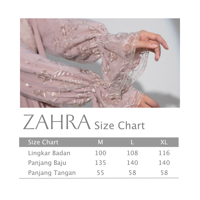Modest Wear AIKILA : ZAHRA in Brown