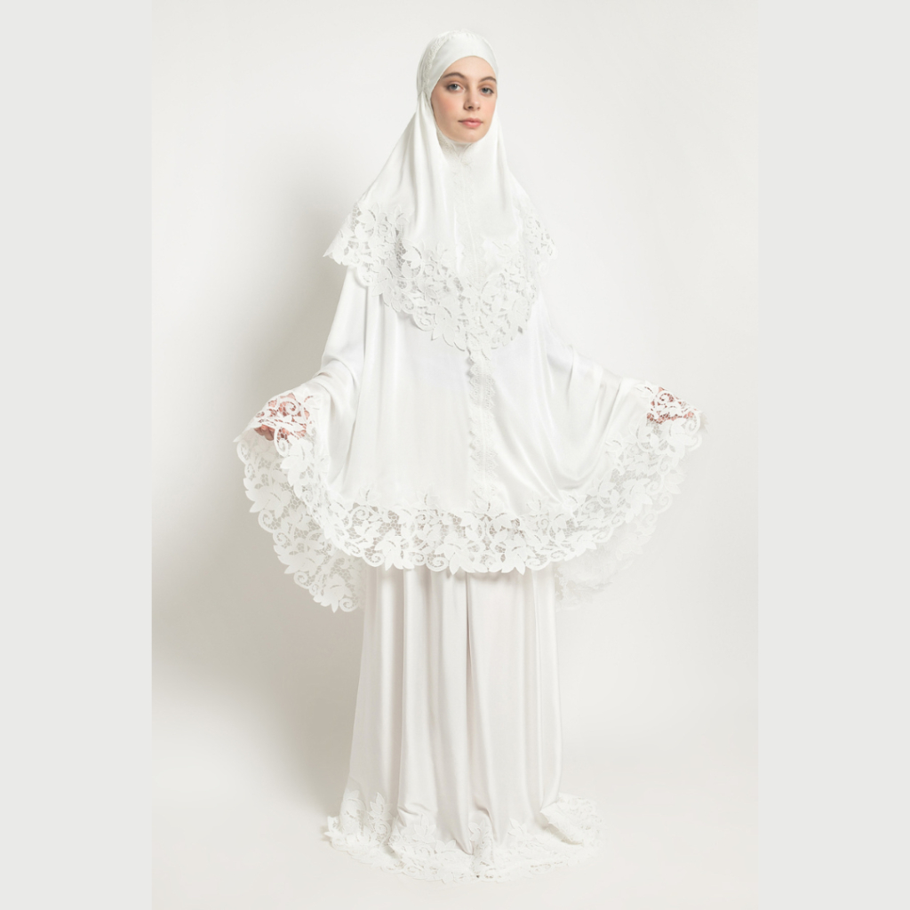 Mukena AIKILA : KANYA in White