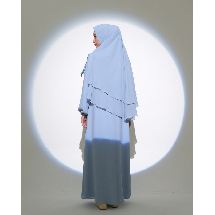 Modest Wear AIKILA : ZAHRA in Baby Blue