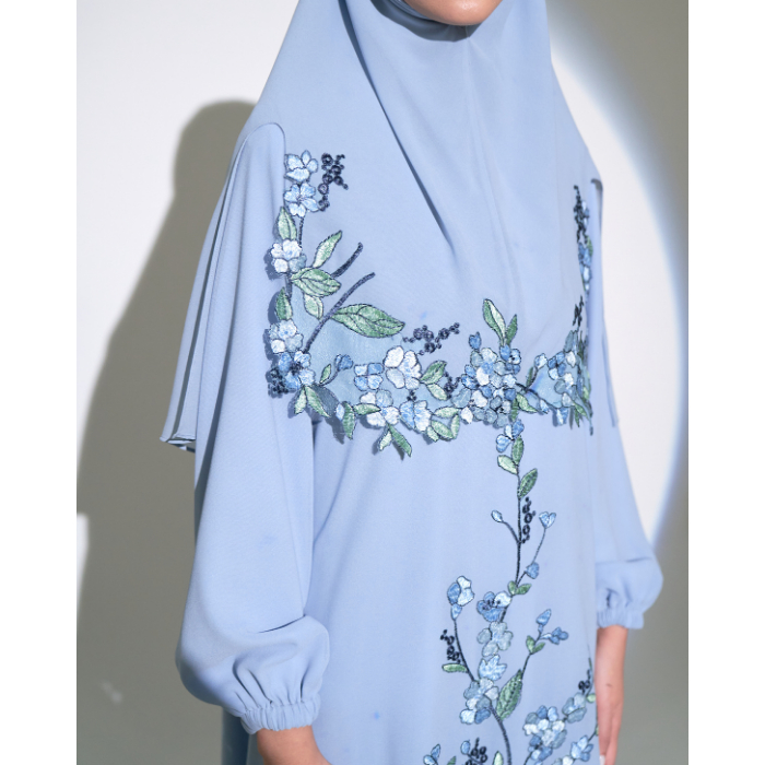 Modest Wear AIKILA : ZAHRA in Baby Blue