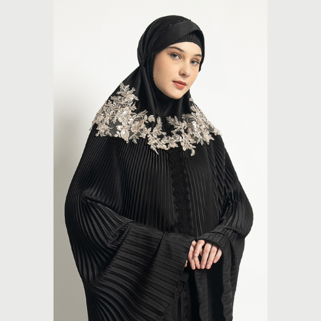 Mukena AIKILA : HANARA in Black