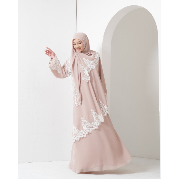 Modest Wear AIKILA : RAHA in Latte