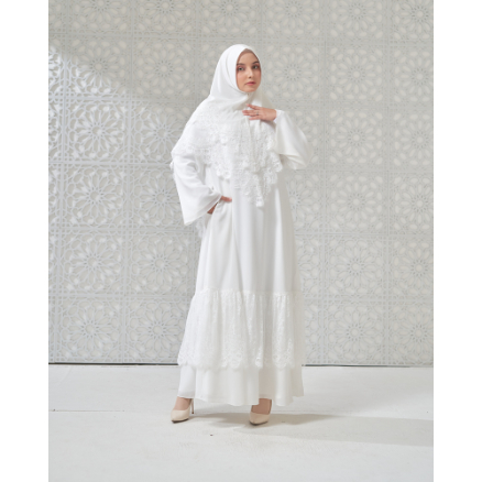 Modest Wear AIKILA : HAYYA in White