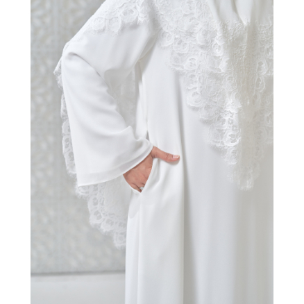 Modest Wear AIKILA : HAYYA in White