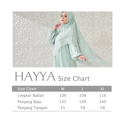 Modest Wear AIKILA : HAYYA in Tosca