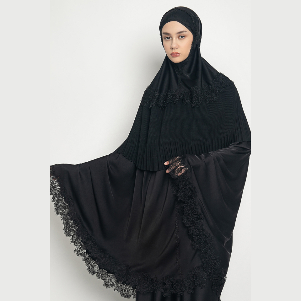 Mukena AIKILA : MAYSA in Black
