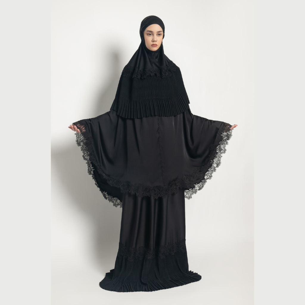 Mukena AIKILA : MAYSA in Black