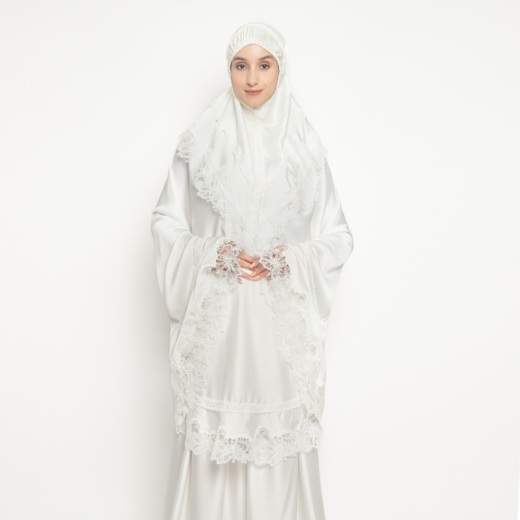 Mukena AIKILA : MARWA in White