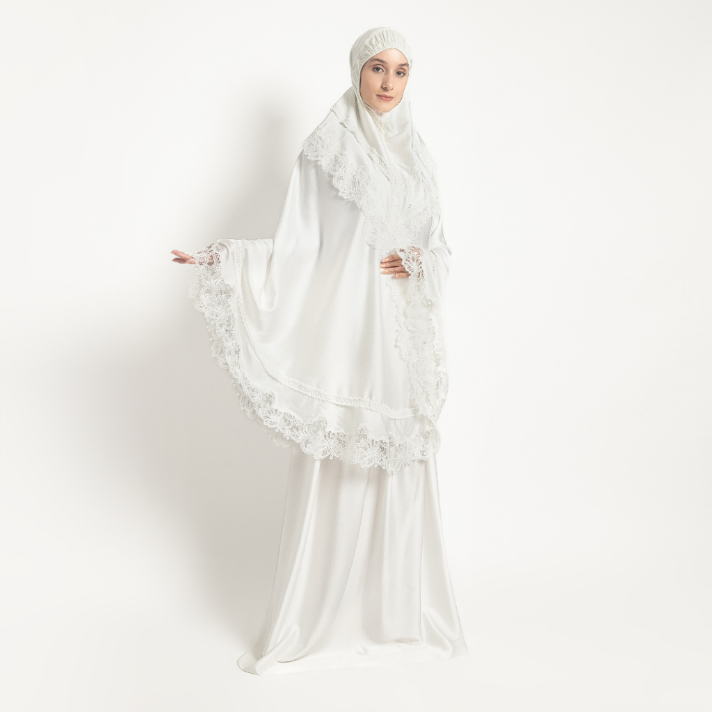 Mukena AIKILA : MARWA in White