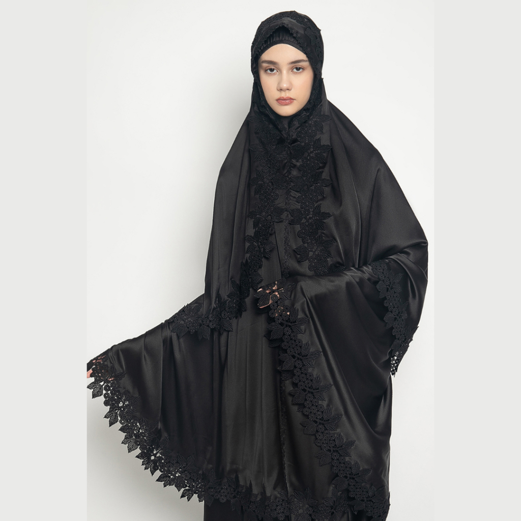 Mukena AIKILA : SAFIYA in Black