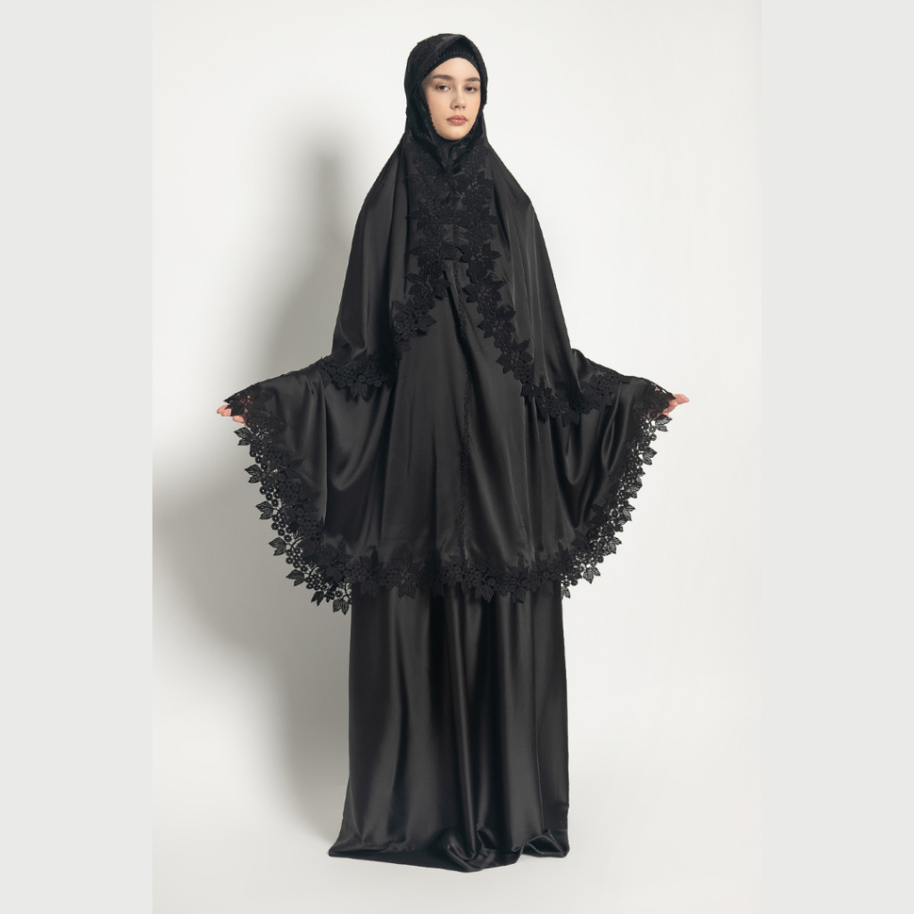 Mukena AIKILA : SAFIYA in Black