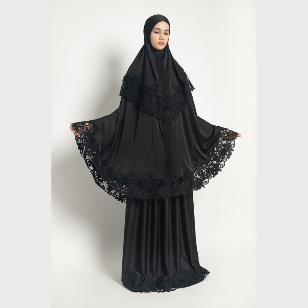 Mukena AIKILA : KANYA in Black