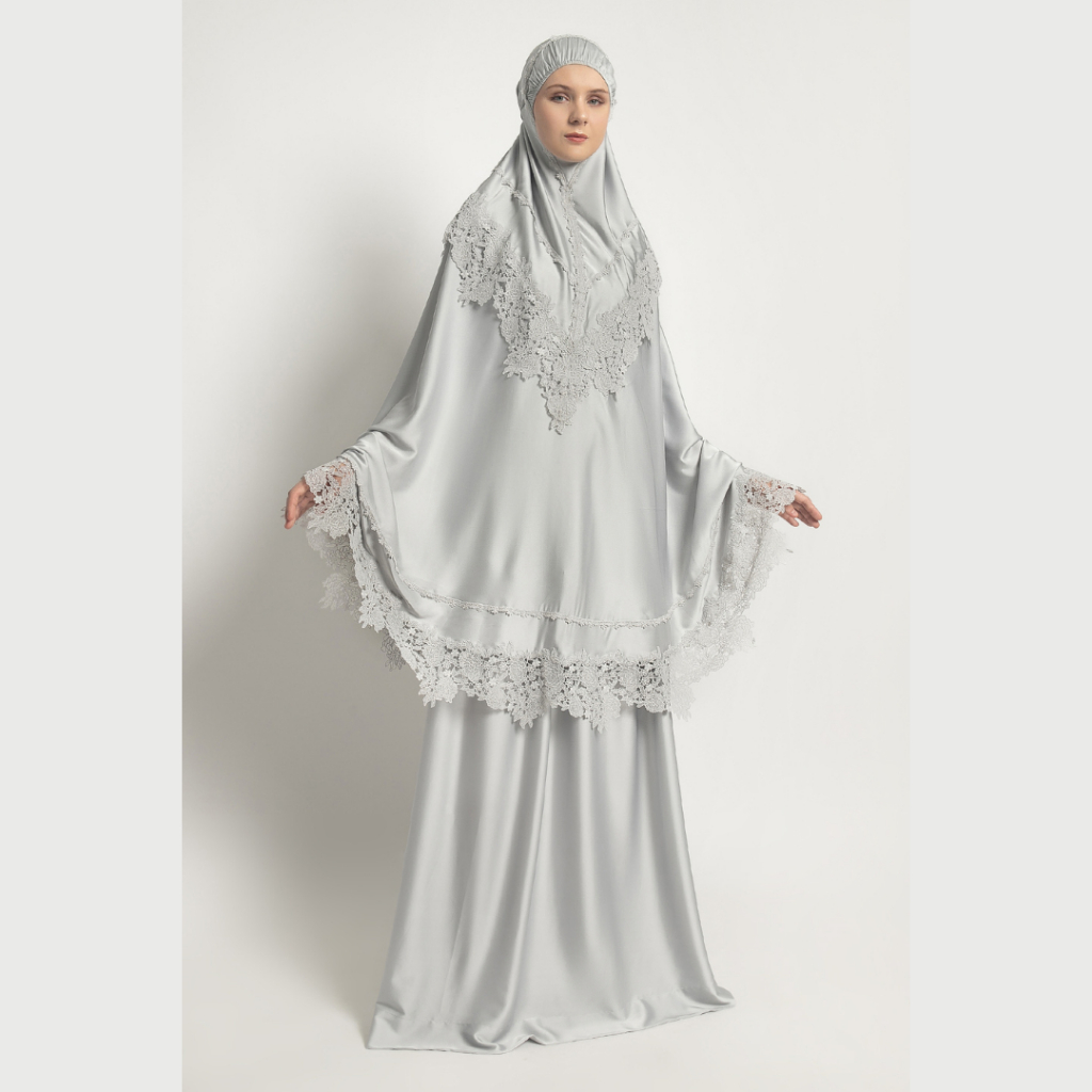 Mukena AIKILA : MARWA in Grey