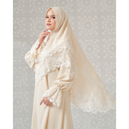 Modest Wear AIKILA : HAYYA in Cream