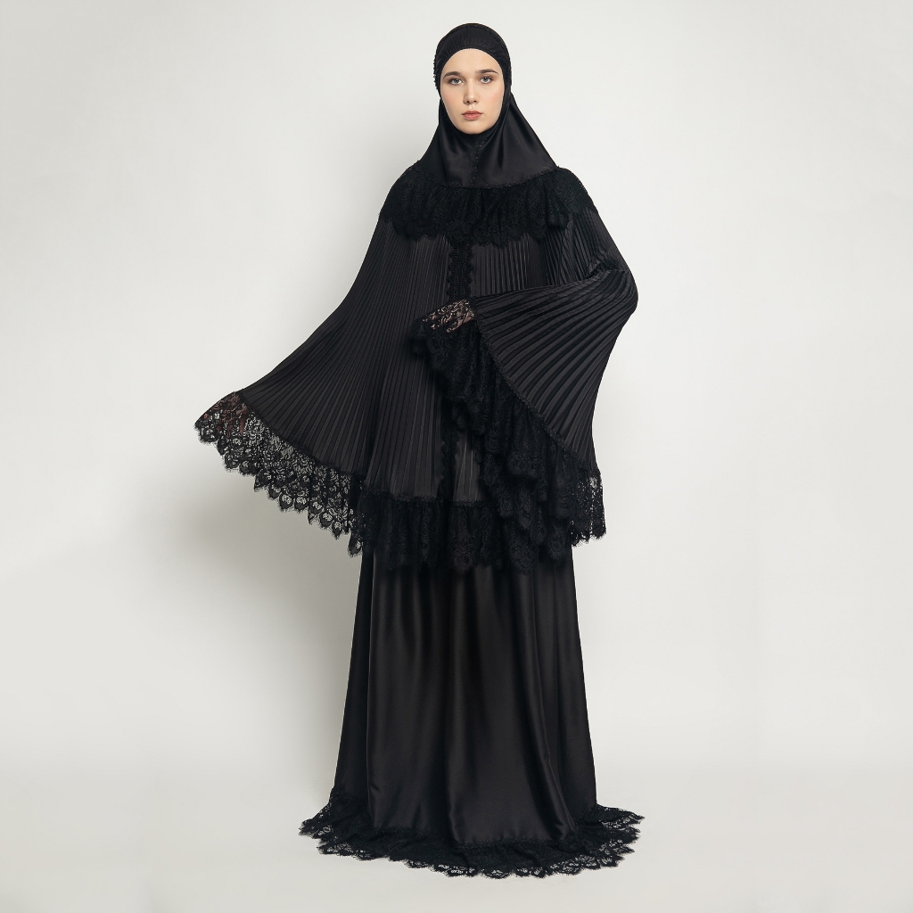Mukena AIKILA : ARUNA in Black