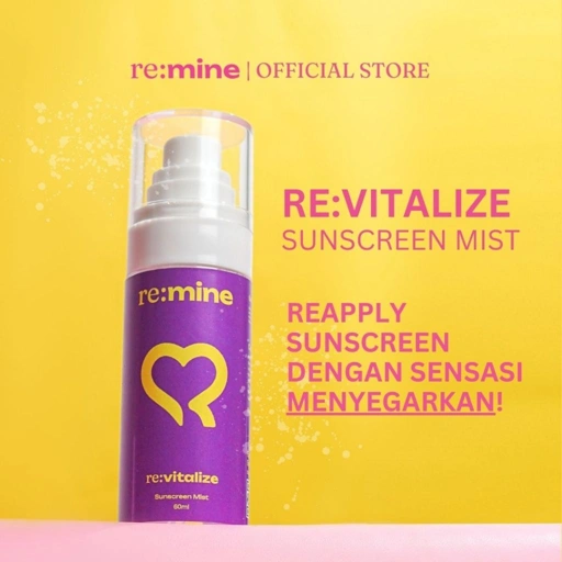 Image of REMINE Revitalize Sunscreen mist 60ml /Sunscreen Spray/Facemist