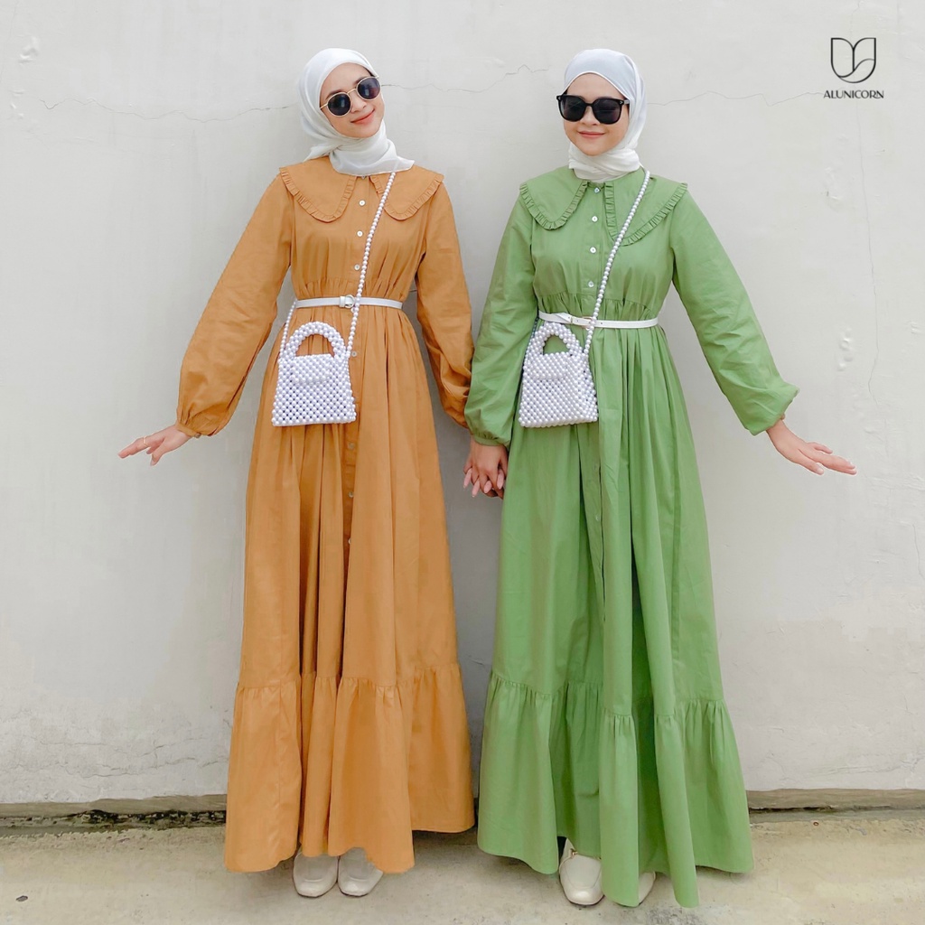 Alunicorn - Eva Dress - Dress Wanita - Busui