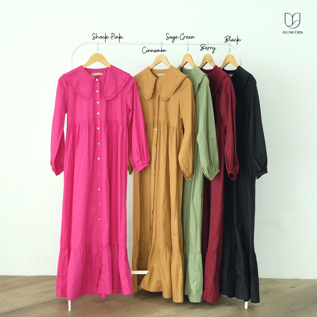 Alunicorn - Eva Dress - Dress Wanita - Busui