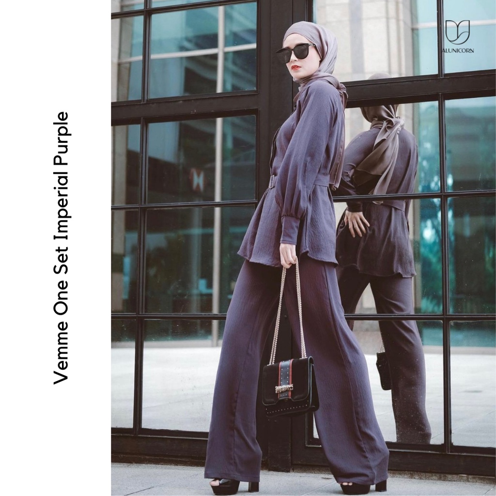 Alunicorn X Fatmasarizar - Vemme set - Oneset Wanita - Busui