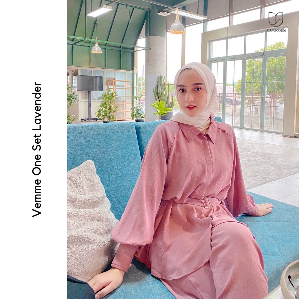 Alunicorn X Fatmasarizar - Vemme set - Oneset Wanita - Busui