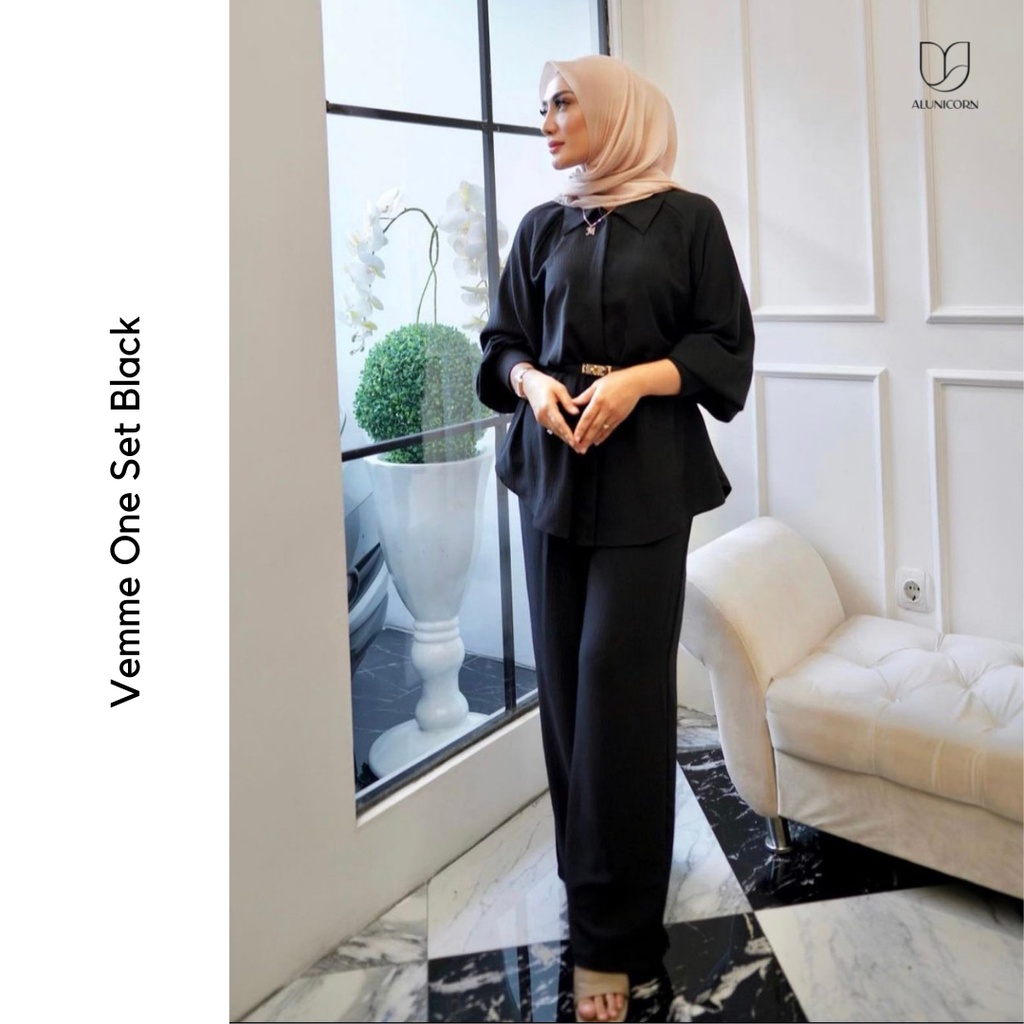 Alunicorn X Fatmasarizar - Vemme set - Oneset Wanita - Busui