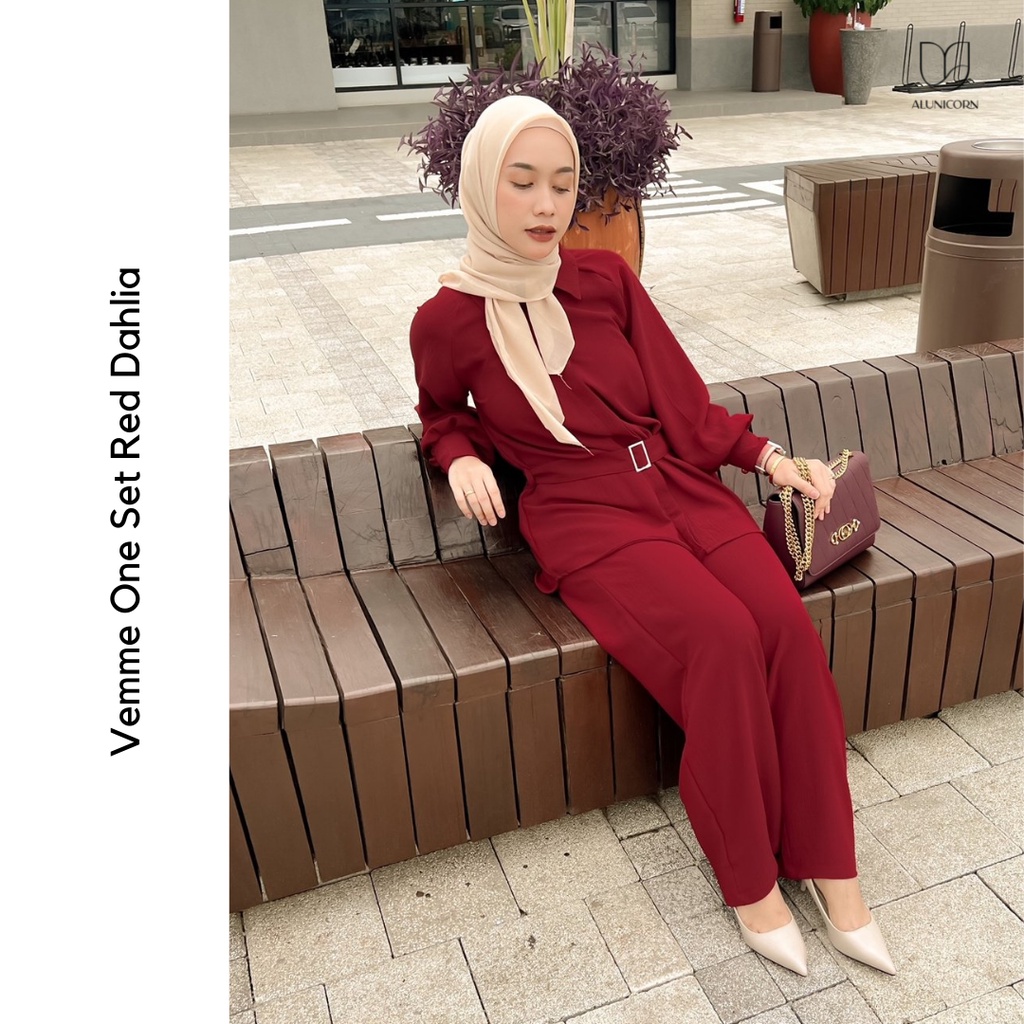 Alunicorn X Fatmasarizar - Vemme set - Oneset Wanita - Busui