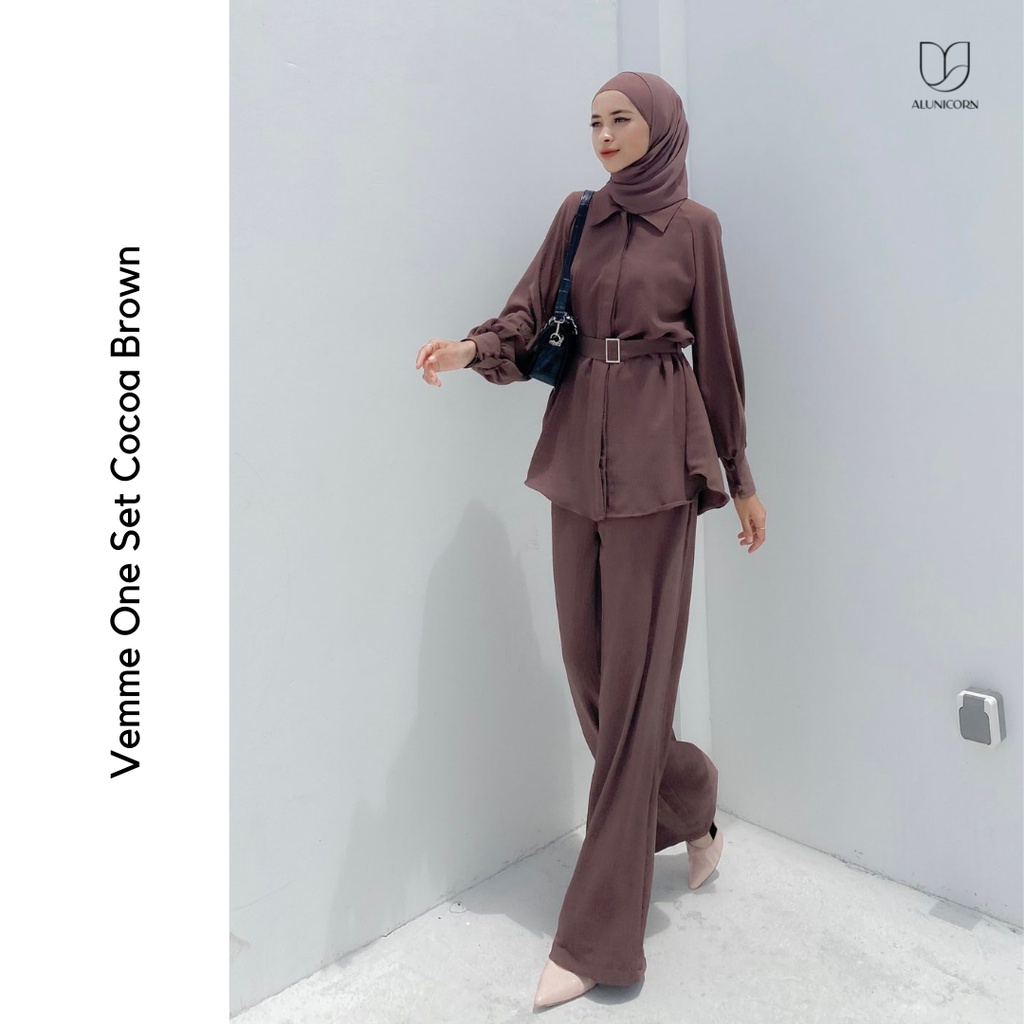 Alunicorn X Fatmasarizar - Vemme set - Oneset Wanita - Busui