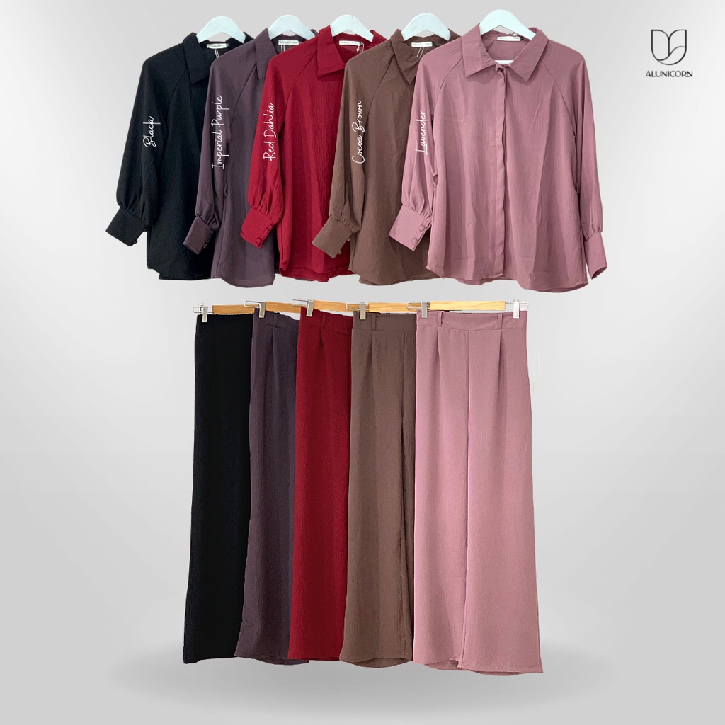 Alunicorn X Fatmasarizar - Vemme set - Oneset Wanita - Busui