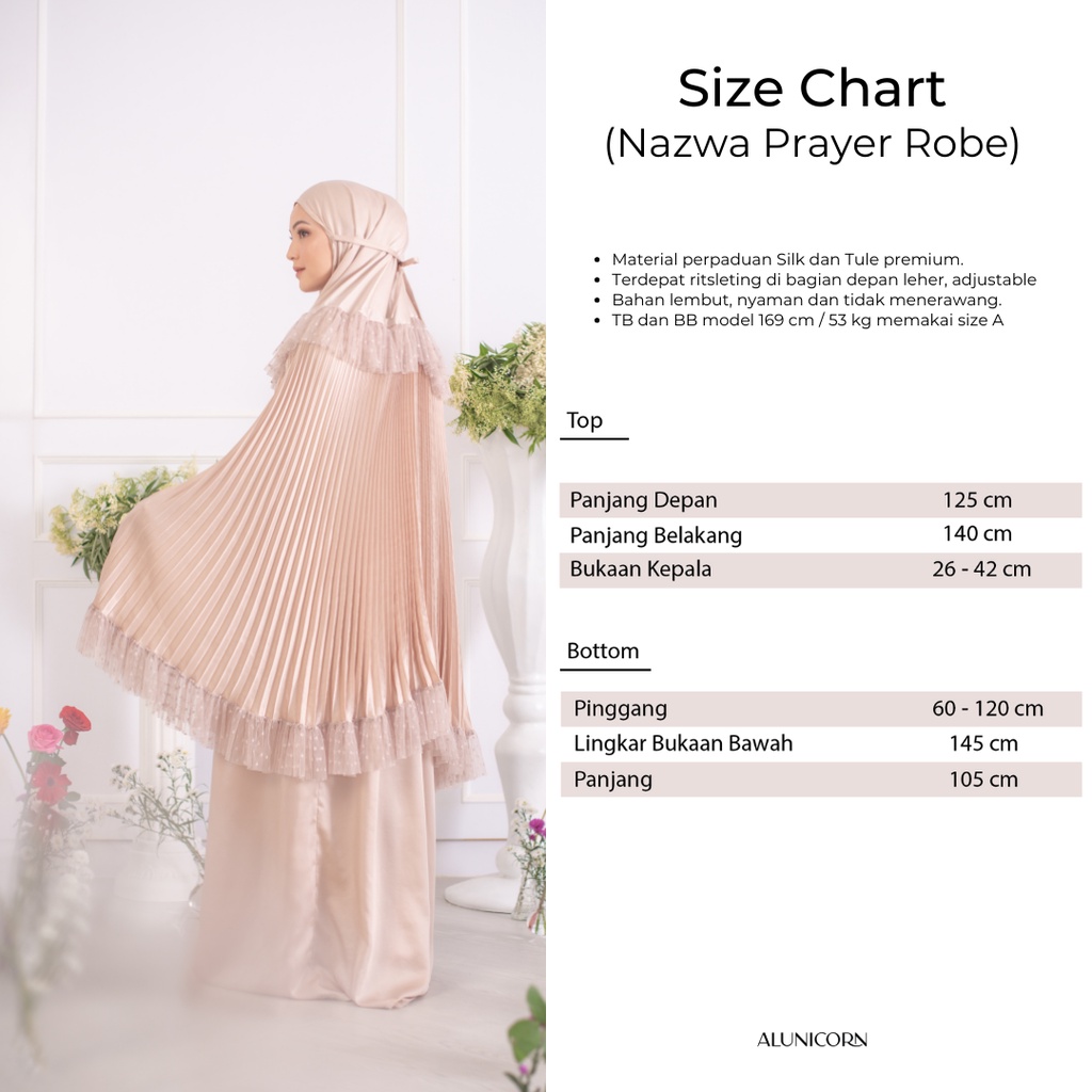 Alunicorn - Nazwa Prayer Robe - Mukena