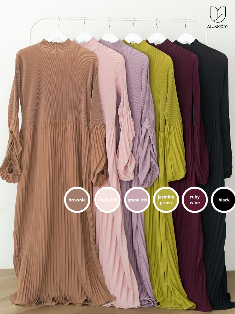 Alunicorn - Naomi Dress - Dress Wanita - Muslim