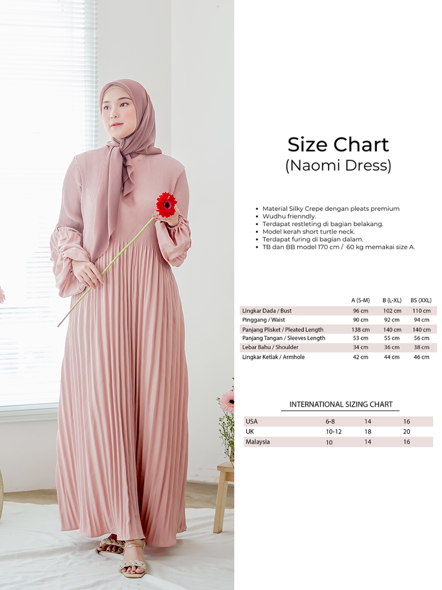 Alunicorn - Naomi Dress - Dress Wanita - Muslim