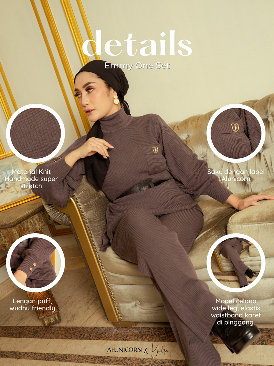Alunicorn x Yulita - Emmy Oneset - Knit Rajut