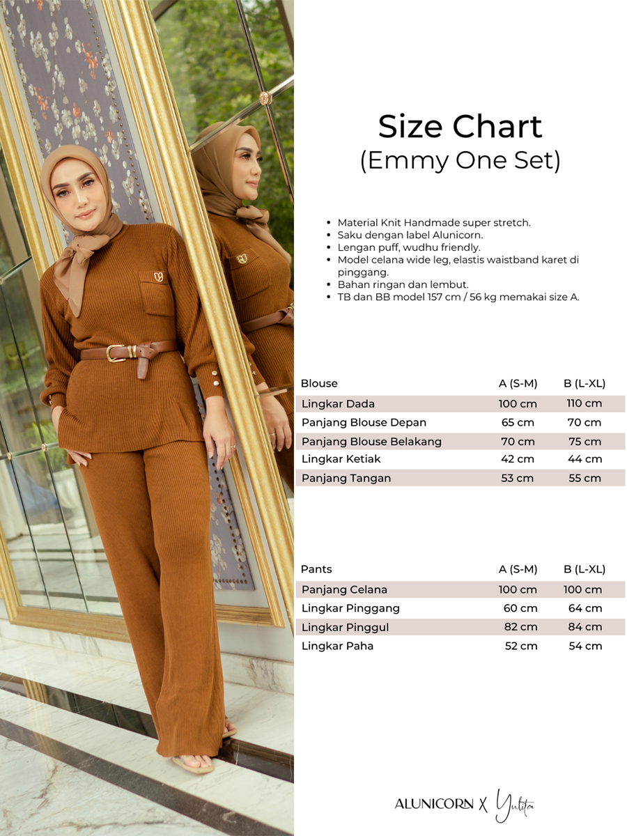 Alunicorn x Yulita - Emmy Oneset - Knit Rajut