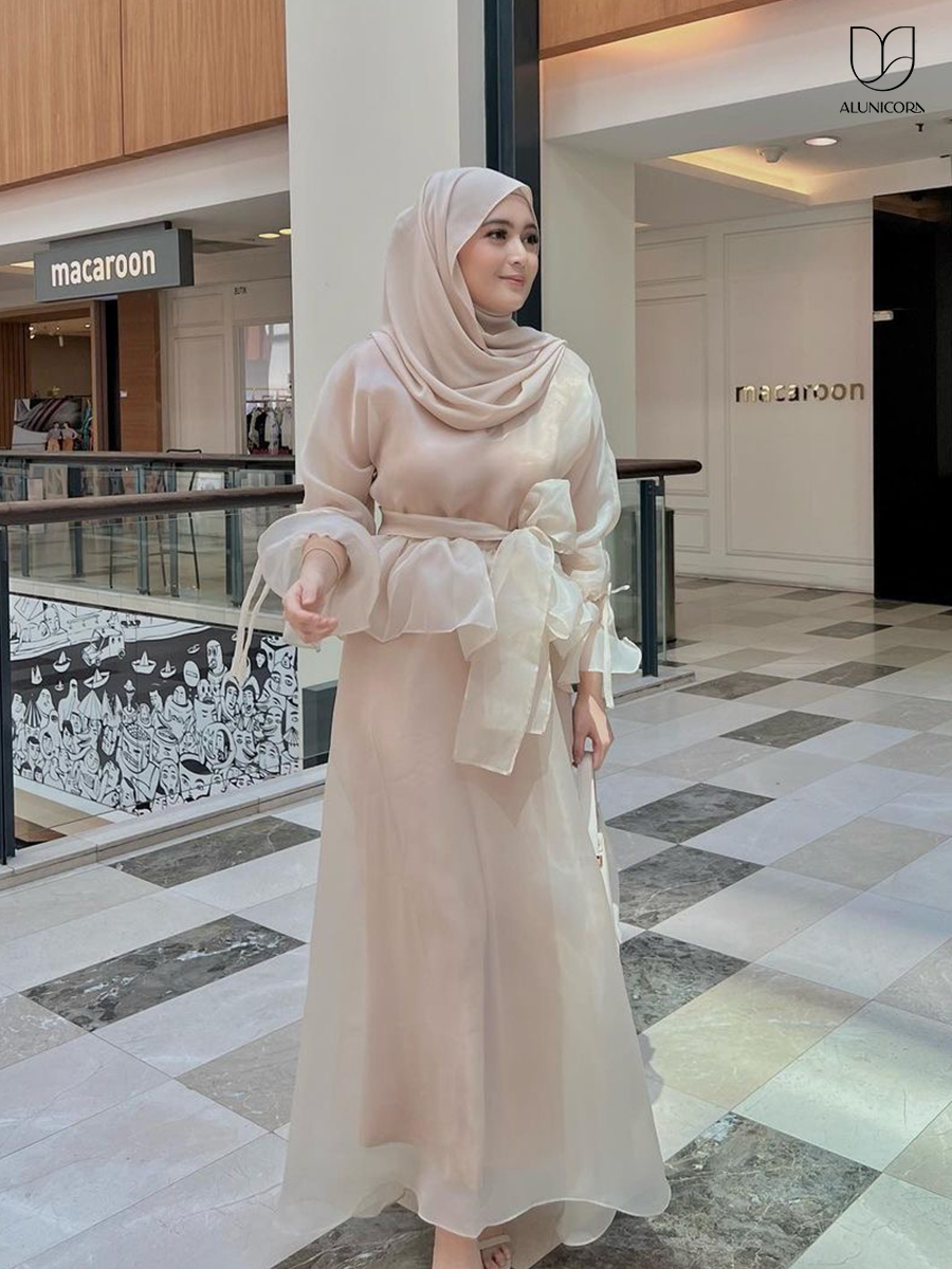 Alunicorn - Farrah Dress - Outer Wanita - Organza silk