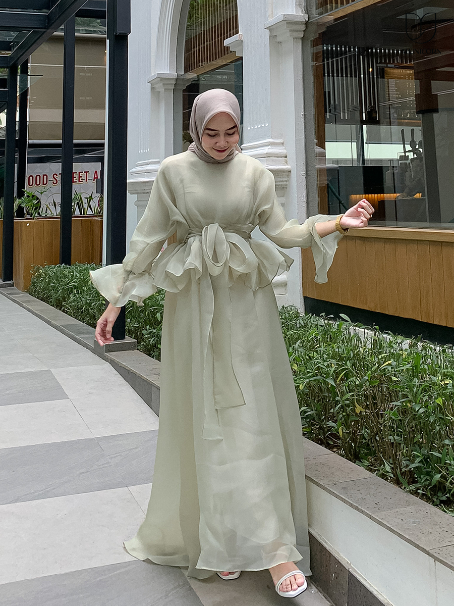 Alunicorn - Farrah Dress - Outer Wanita - Organza silk