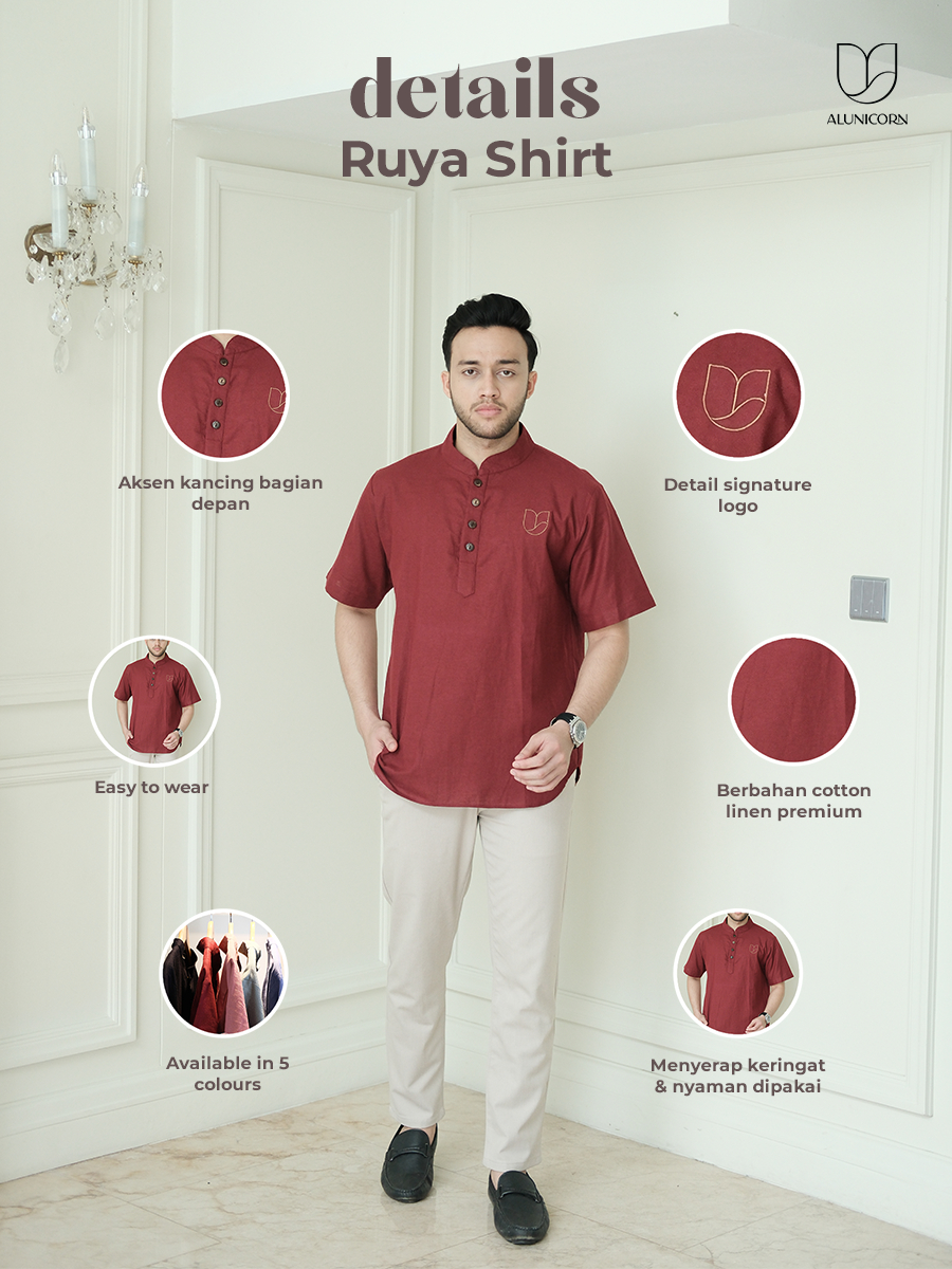 Alunicorn - Serenity From Raya Collection - Ruya Shirt - Koko Dewasa