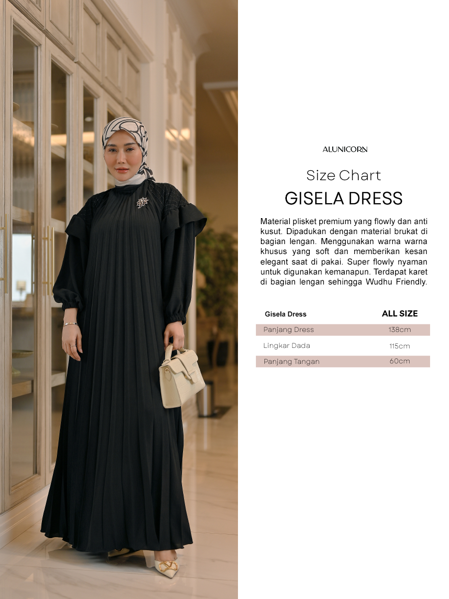 Alunicorn X Marissya Icha - Gisela Dress Mom - Dress Wanita