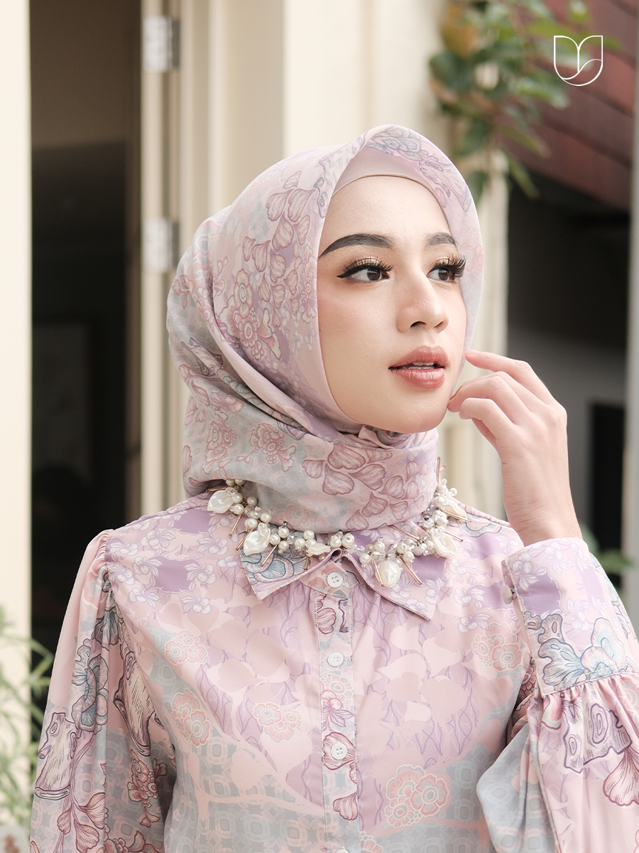 Alunicorn - Fleur Scarf - Hijab Segi Empat
