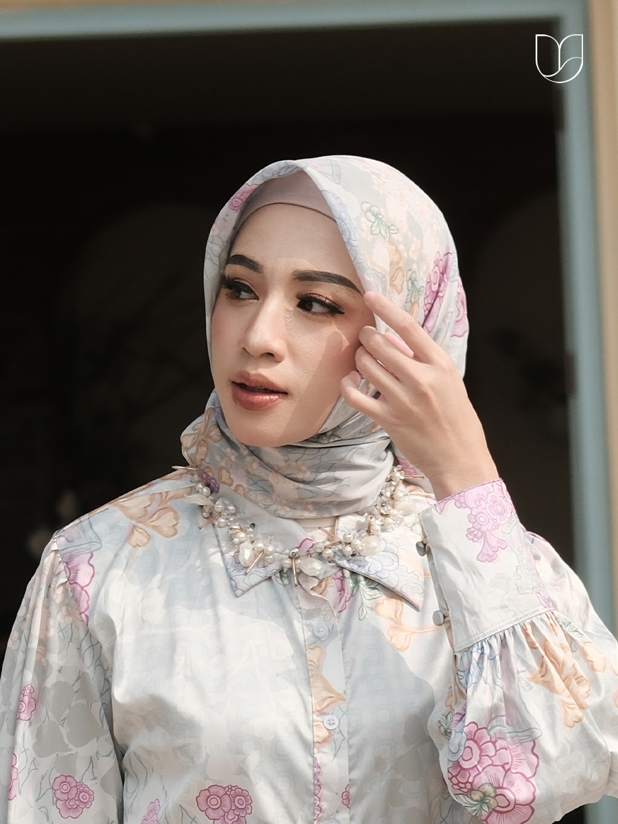 Alunicorn - Fleur Scarf - Hijab Segi Empat