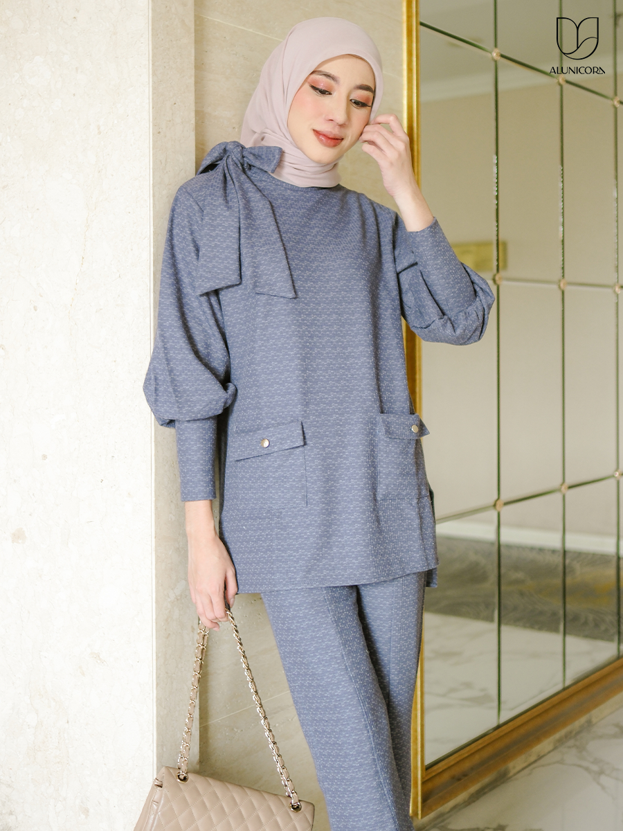 Alunicorn X Marissya Icha - Lavie Set - Set Wanita - Blouse Wanita - Pants