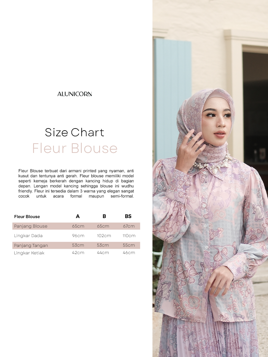 Alunicorn - Fleur set - Fleur Blouse - Fleur Skirt