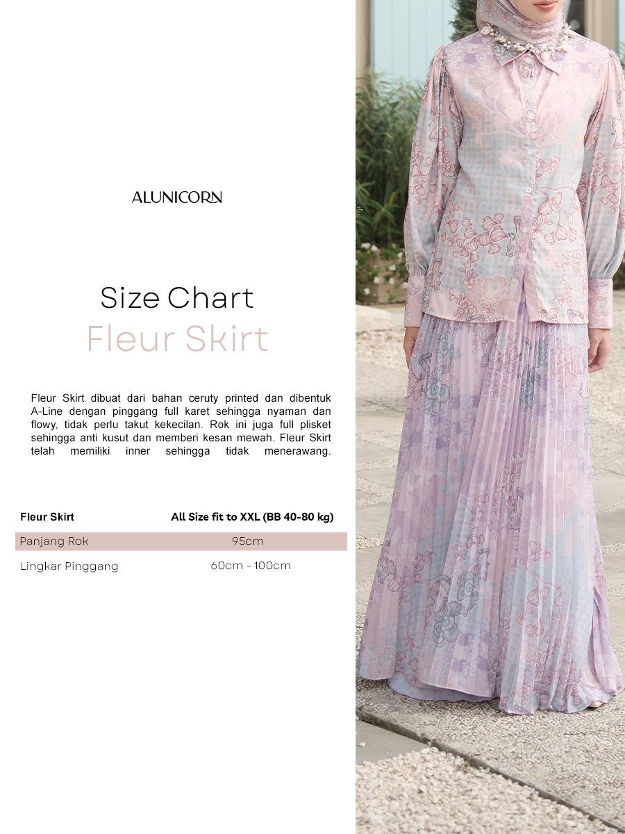 Alunicorn - Fleur set - Fleur Blouse - Fleur Skirt