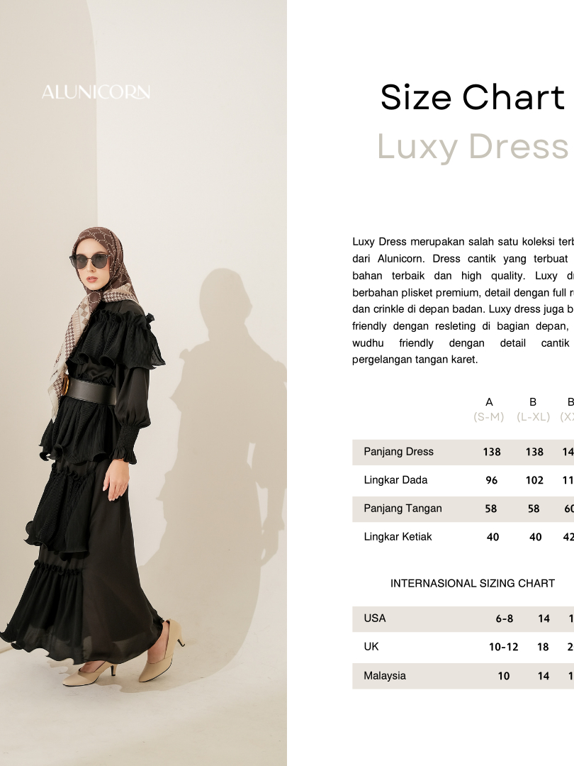 Alunicorn - Luxy Collection - Luxy Dress - Dress Plisket