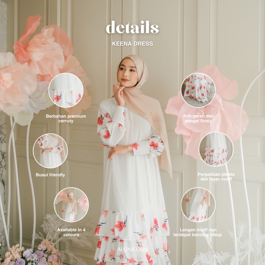 Alunicorn - Keena Dress - Maxi Dress - Pattern Dress