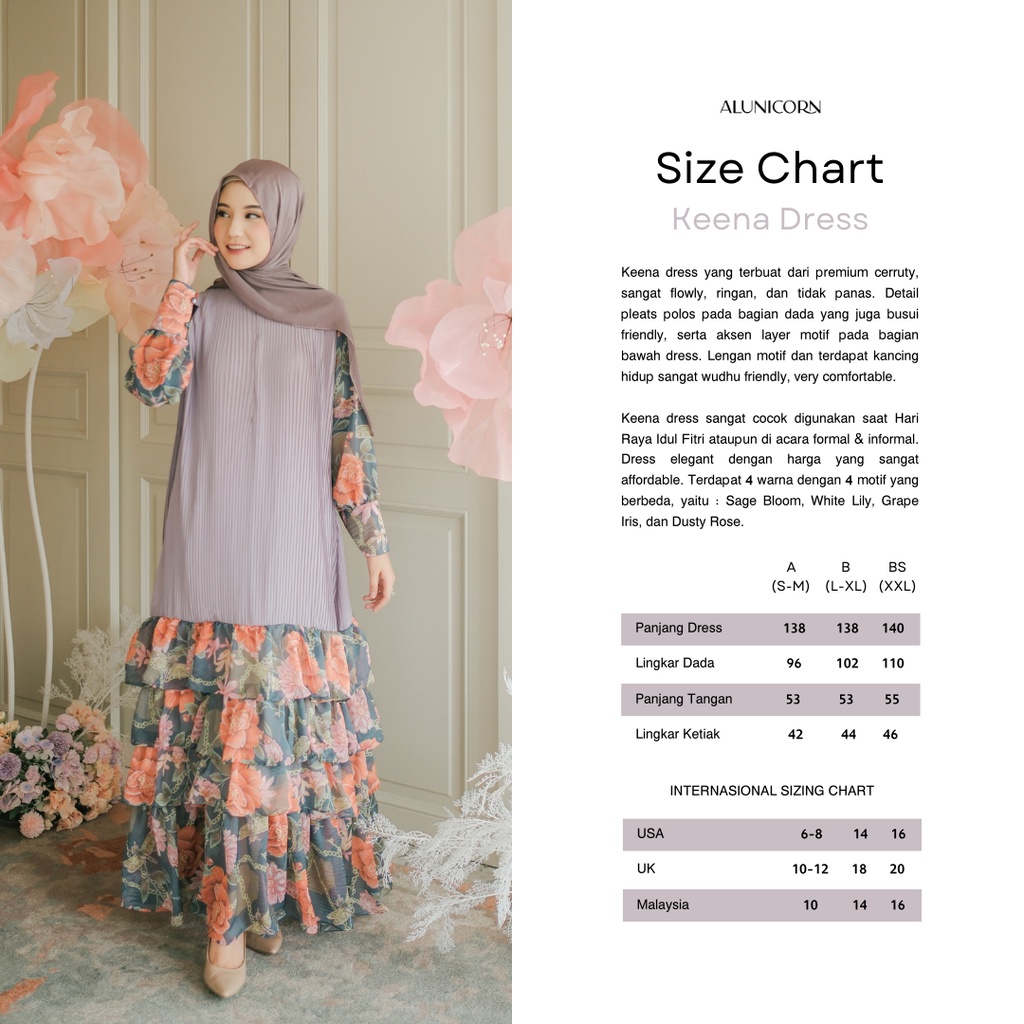 Alunicorn - Keena Dress - Maxi Dress - Pattern Dress