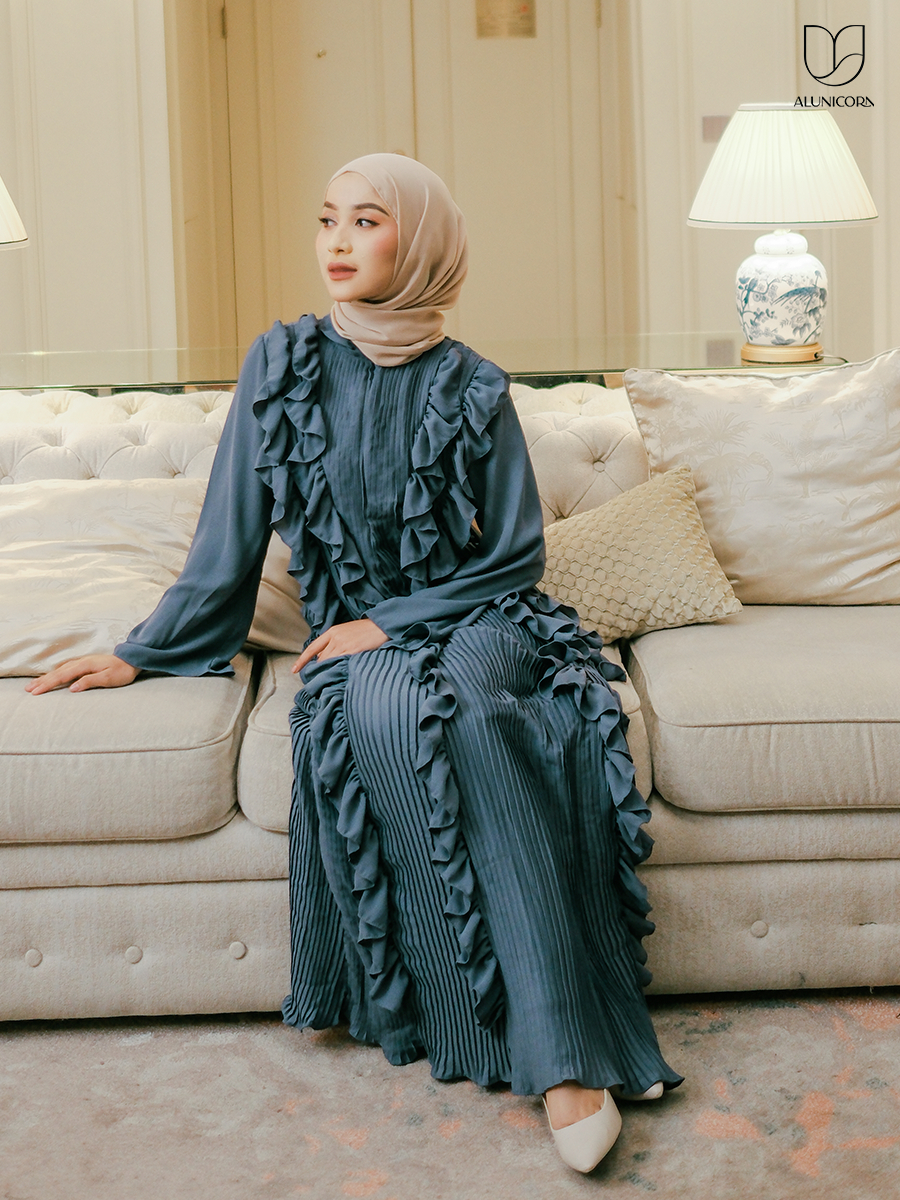 Alunicorn - Raya Gyda Series - Kareen Dress - Maxi Dress - Dewasa