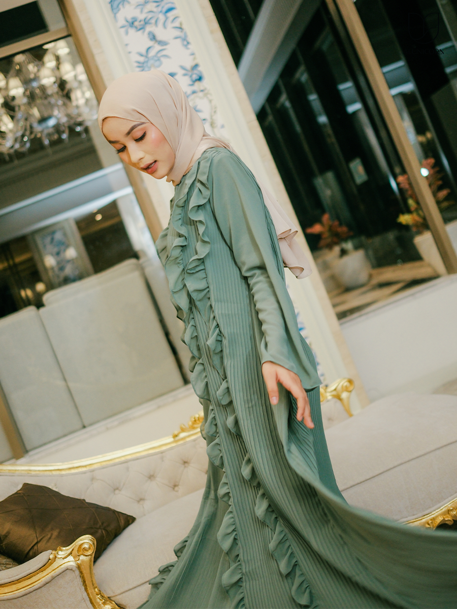 Alunicorn - Raya Gyda Series - Kareen Dress - Maxi Dress - Dewasa