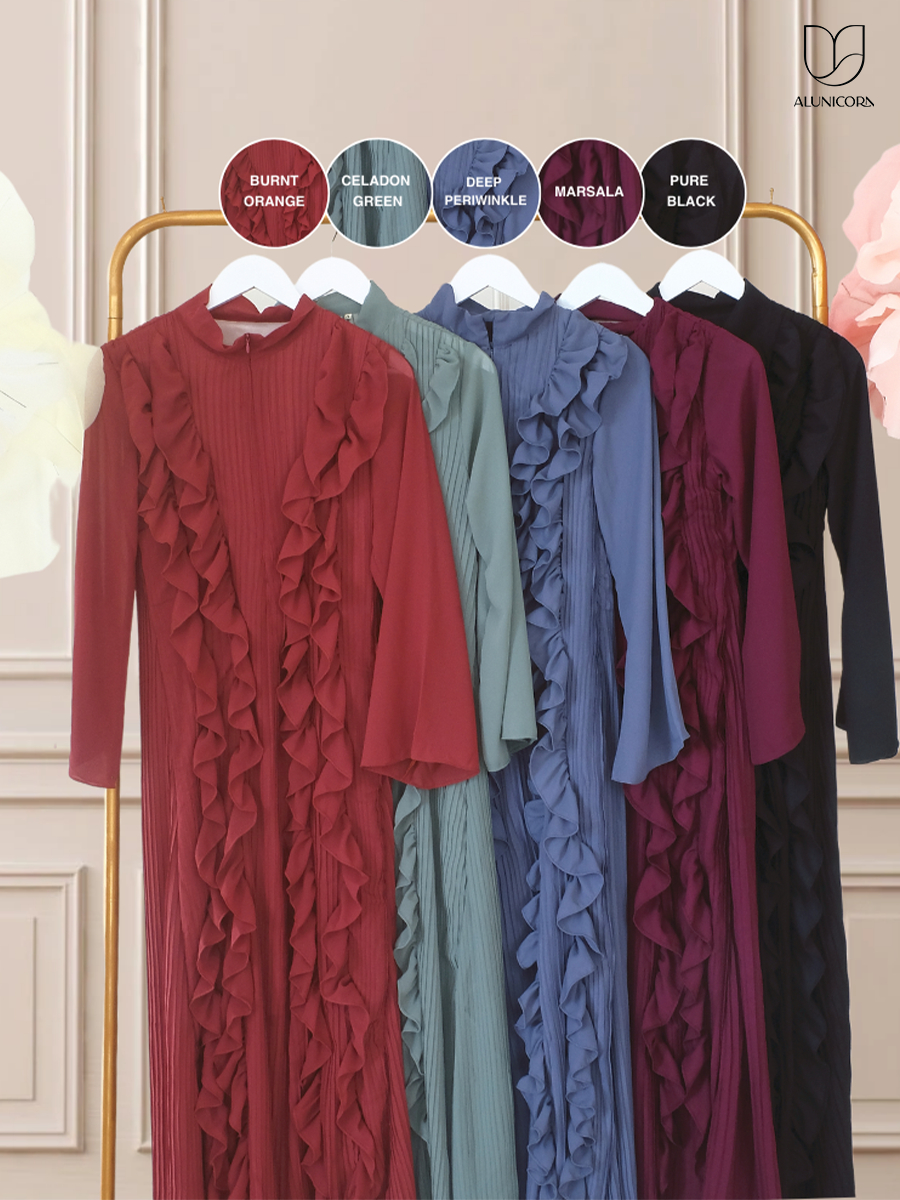 Alunicorn - Raya Gyda Series - Kareen Dress - Maxi Dress - Dewasa