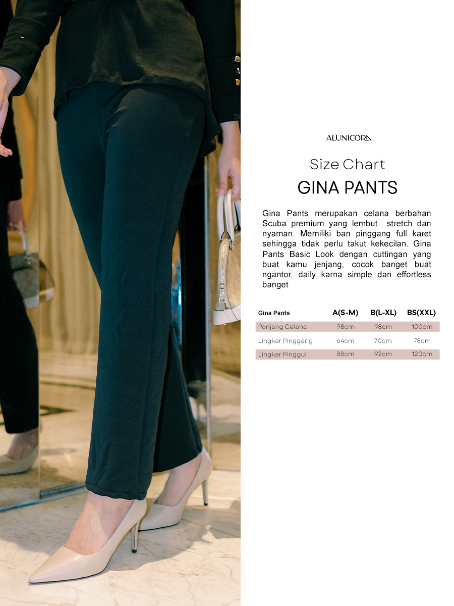 Alunicorn - Gina Pants - Celana Panjang Wanita