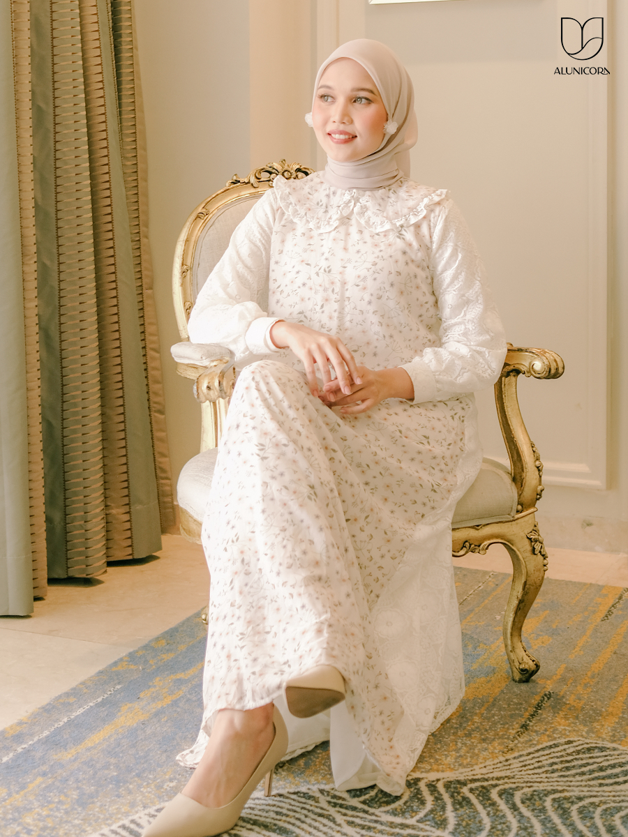 Alunicorn - Zoella Series - Chayra Dress - Pattern Dress - Maxi Dress